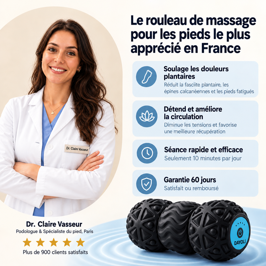 Dayoli — Rouleau Plantaire Vibrant