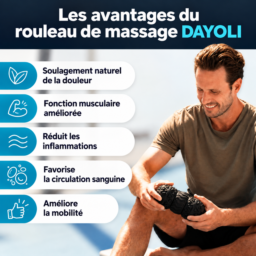 Dayoli — Rouleau Plantaire Vibrant