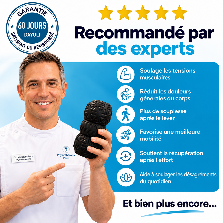 Dayoli — Rouleau Plantaire Vibrant