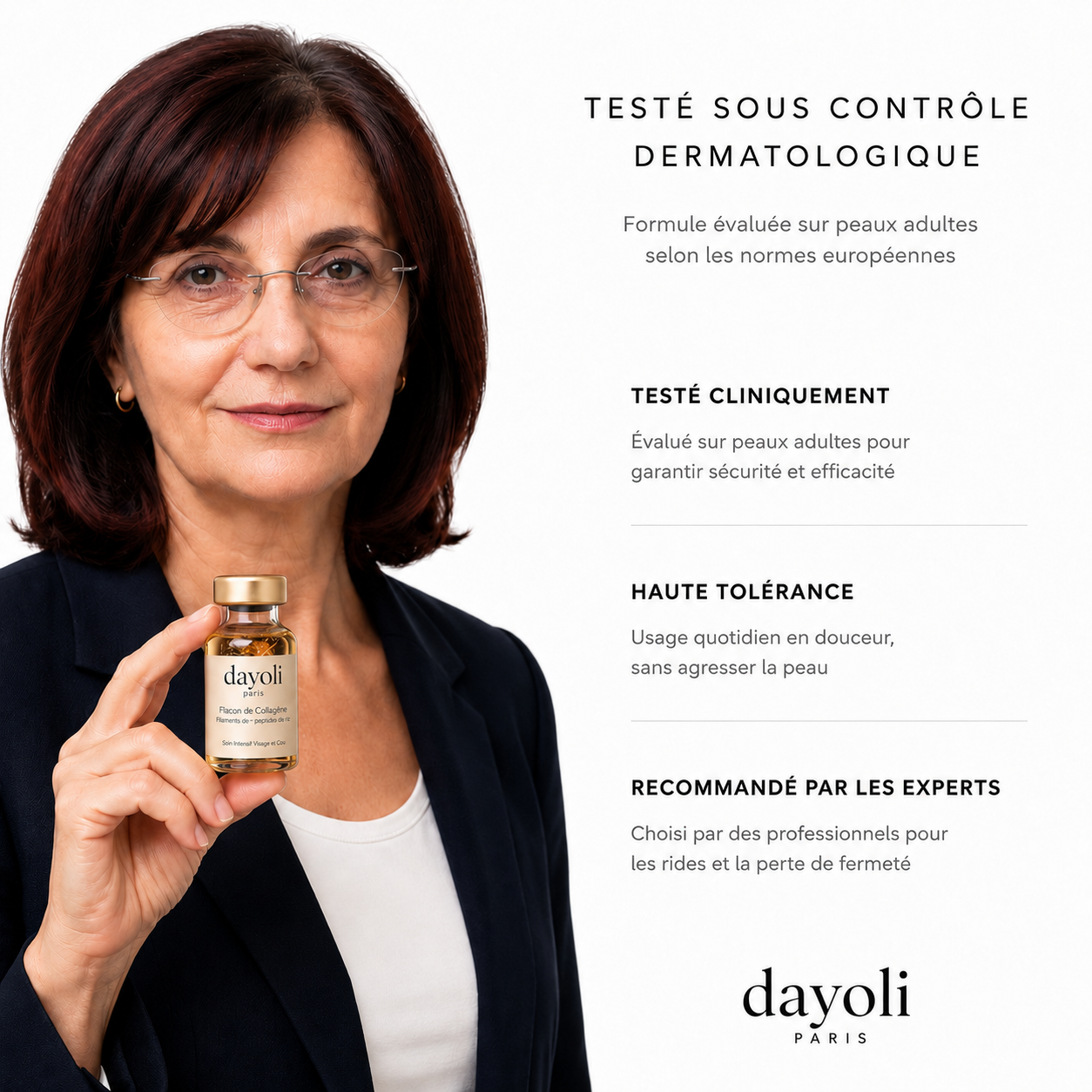 Dayoli — Sérum Coréen aux Peptides Dorés de Soie