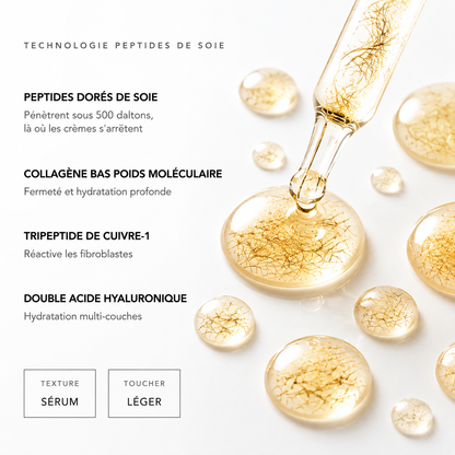 Dayoli — Sérum Coréen aux Peptides Dorés de Soie