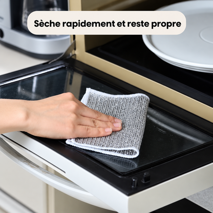 DayoliClean – Lavettes anti-rayures en fibres d'acier (lot)